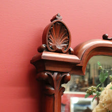 Load image into Gallery viewer, x SOLD Antique English Sideboard, Mahogany Mirror Back Inverted Sideboard Cabinet B10825
