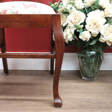 Load image into Gallery viewer, x SOLD A Pair of Vintage Maple Art Nouveau Bed Room Chairs Seat Hall Chairs. B10707

