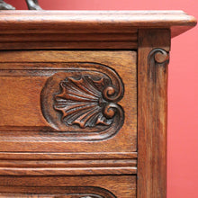 Load image into Gallery viewer, x SOLD Vintage French Chest of Drawers, Hall Cabinet Cupboard or Lamp Table, Side Table B10660
