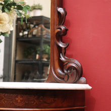 Load image into Gallery viewer, x SOLD Antique English Credenza, or Marble Top , Mirror Back Sideboard or Hall Cabinet

