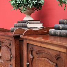 Load image into Gallery viewer, x SOLD Pair of Antique French Lamp Tables, Cabinets, Bedside Tables, Side Cupboards B10562
