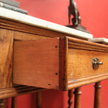 Load image into Gallery viewer, x SOLD Pair of Bedside Tables, Antique French Oak Bedside Cabinets, Hall Lamp Tables B10256
