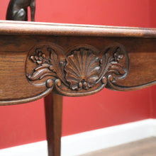 Load image into Gallery viewer, x SOLD Antique French Dining Table, French Oak Kitchen Table with Scalloped Apron B10947

