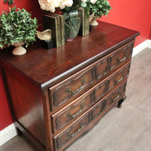 Load image into Gallery viewer, x SOLD Vintage French Chest of Drawers, 3 Drawer Hall Cupboard Cabinet Chest of Drawers. B10194
