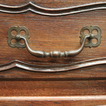 Load image into Gallery viewer, x SOLD Vintage French Chest of Drawers, 3 Drawer Hall Cupboard Cabinet Chest of Drawers. B10194
