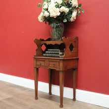 Load image into Gallery viewer, x SOLD Antique French Oak Country Hall Table, Lamp Table, Bedside Table or Side Table B10867
