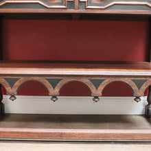 Load image into Gallery viewer, x SOLD Antique Waring and Gillow, Paris France Sideboard, 2 Drawer Hall Cabinet in Oak B10263
